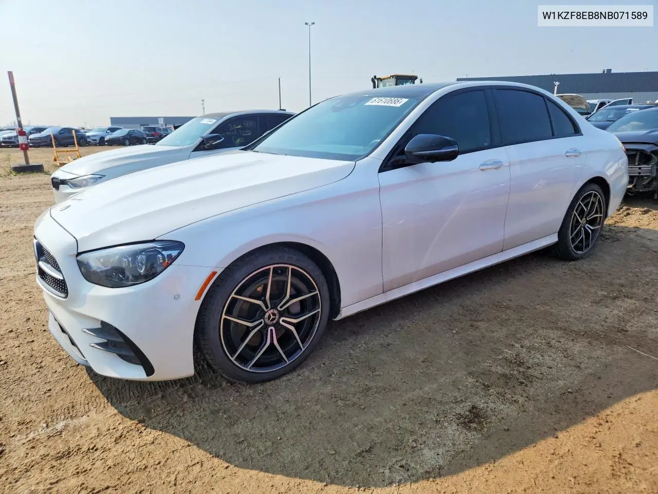 2022 Mercedes-Benz E 350 4Matic VIN: W1KZF8EB8NB071589 Lot: 61610686