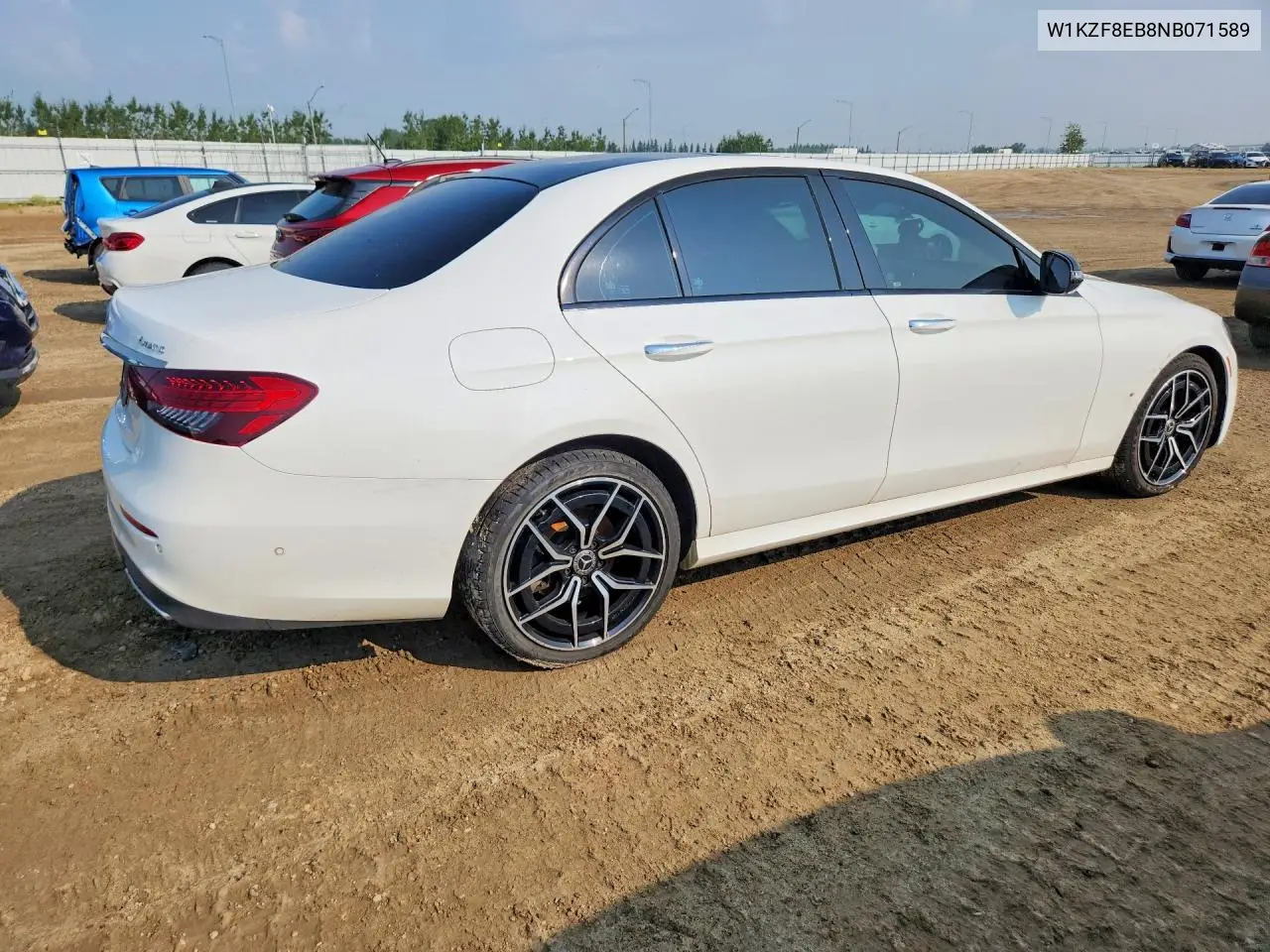 2022 Mercedes-Benz E 350 4Matic VIN: W1KZF8EB8NB071589 Lot: 61610686