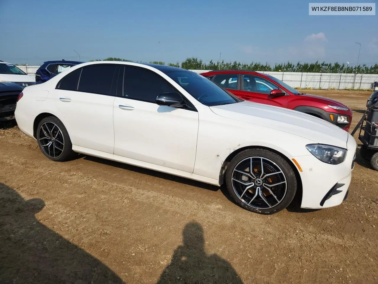 2022 Mercedes-Benz E 350 4Matic VIN: W1KZF8EB8NB071589 Lot: 61610686