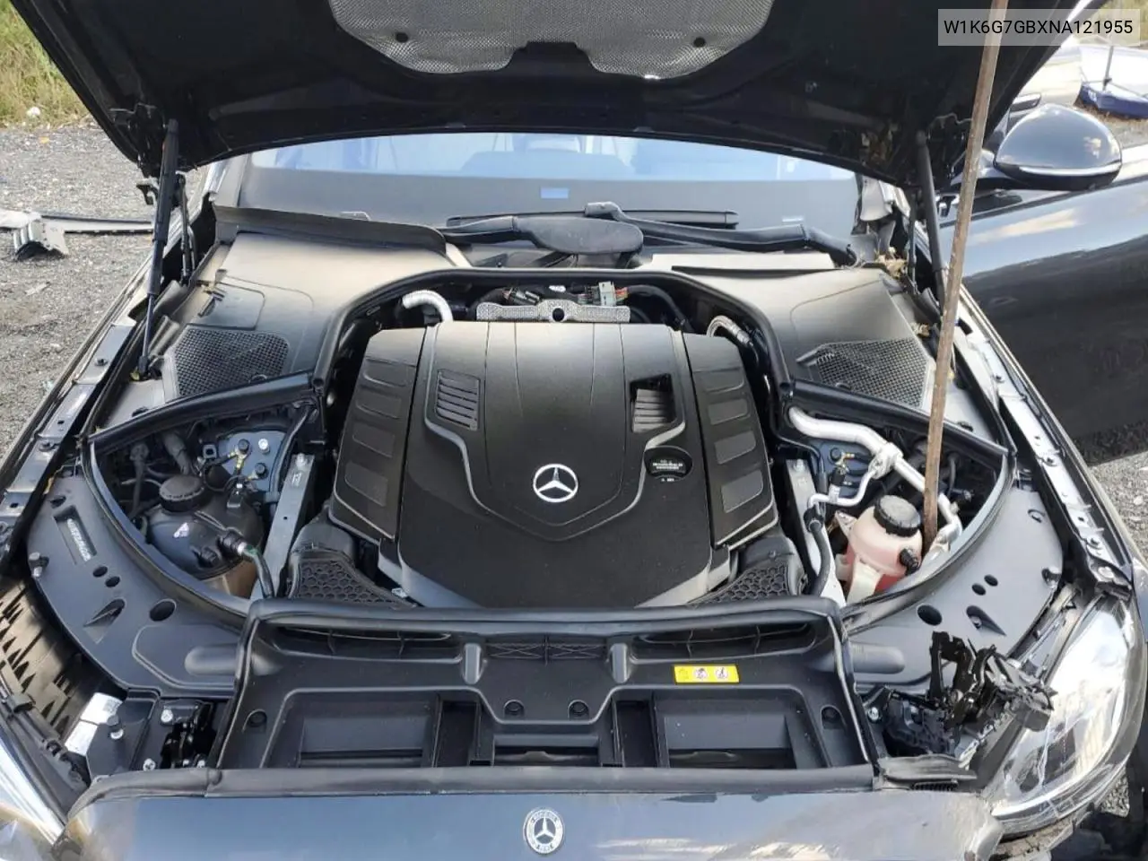 W1K6G7GBXNA121955 2022 Mercedes-Benz S 580 4Matic