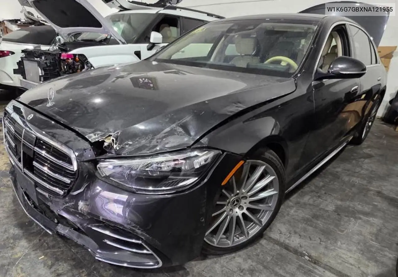 W1K6G7GBXNA121955 2022 Mercedes-Benz S 580 4Matic