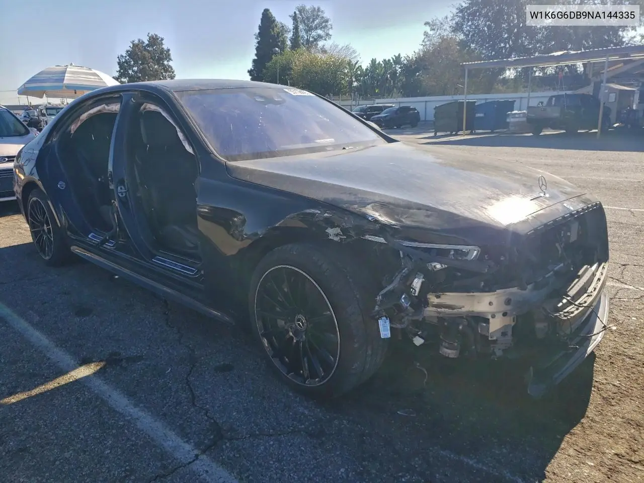 W1K6G6DB9NA144335 2022 Mercedes-Benz S 500 4Matic