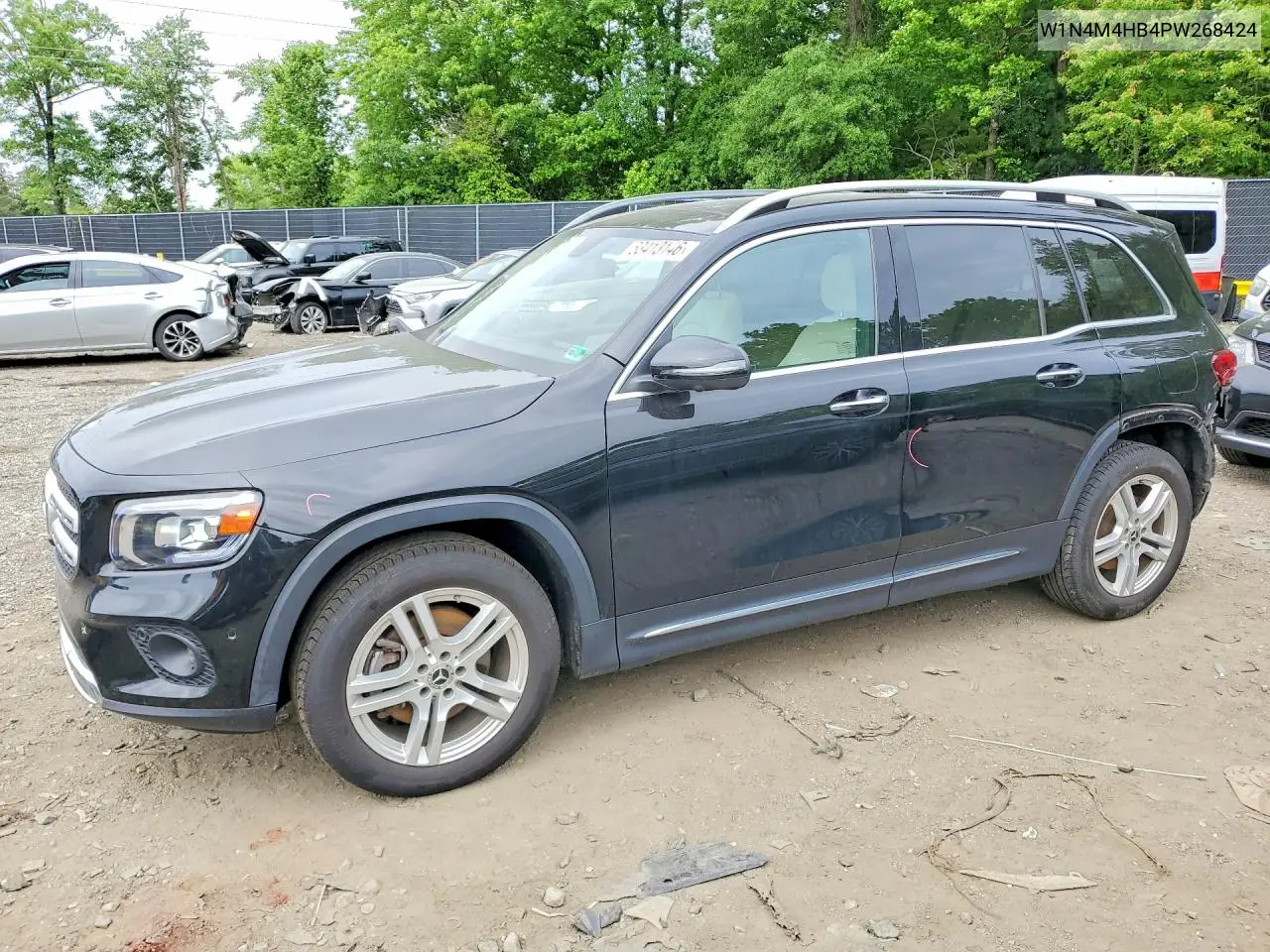2023 Mercedes-Benz Glb 250 4Matic VIN: W1N4M4HB4PW268424 Lot: 53413146