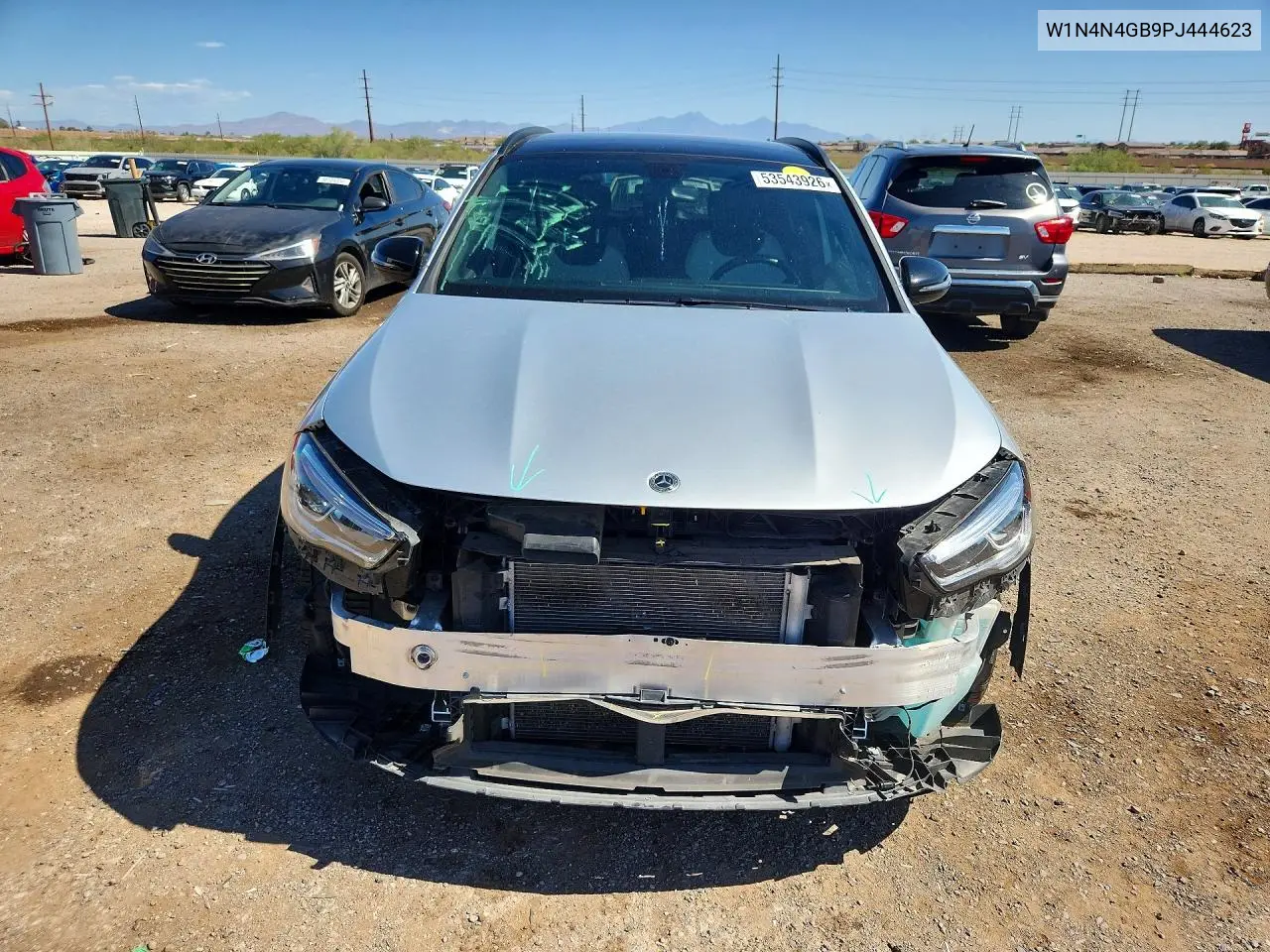 2023 Mercedes-Benz Gla 250 VIN: W1N4N4GB9PJ444623 Lot: 53543926