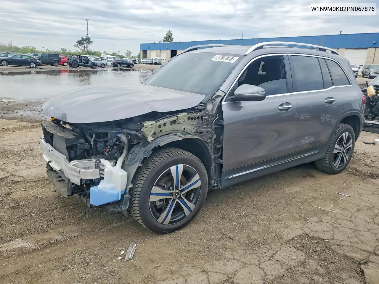 2023 Mercedes-Benz Eqb 300 4Matic VIN: W1N9M0KB2PN067876 Lot: 53704056