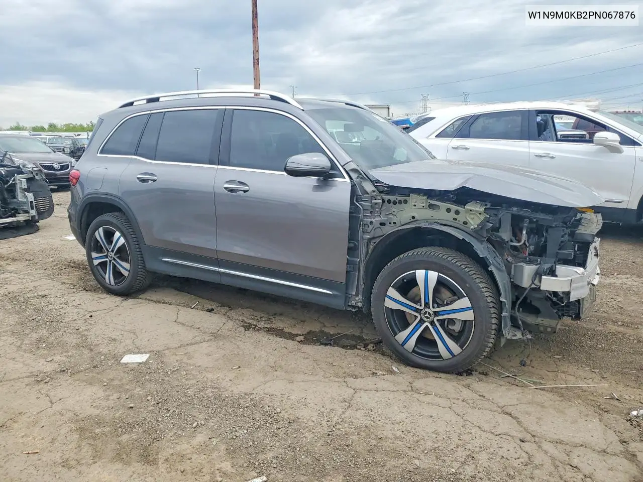2023 Mercedes-Benz Eqb 300 4Matic VIN: W1N9M0KB2PN067876 Lot: 53704056