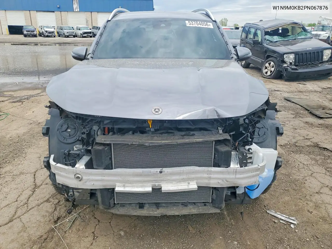 2023 Mercedes-Benz Eqb 300 4Matic VIN: W1N9M0KB2PN067876 Lot: 53704056