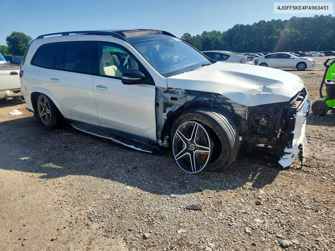 2023 Mercedes-Benz Gls 450 4Matic VIN: 4JGFF5KE4PA963451 Lot: 55180296