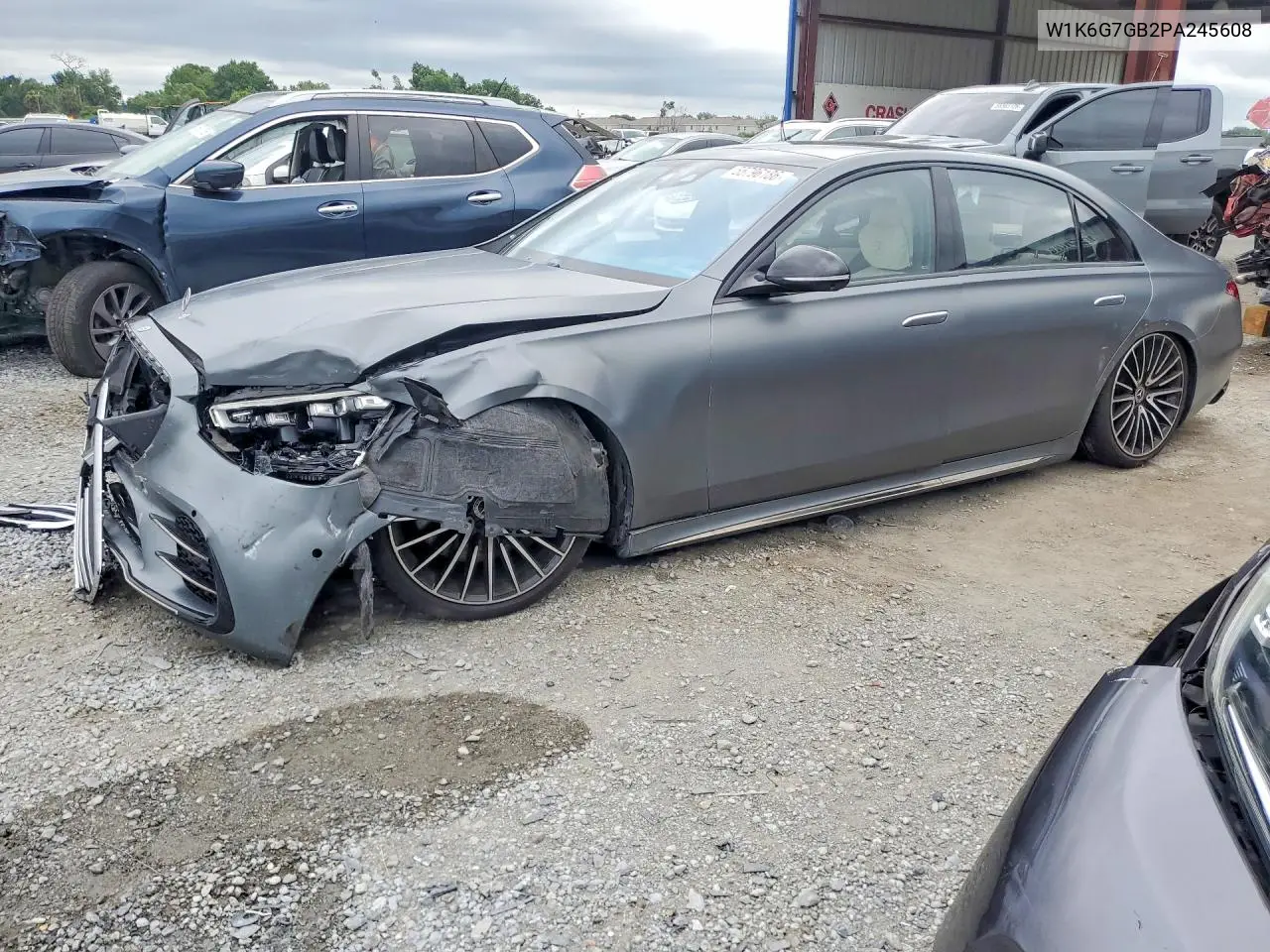 2023 Mercedes-Benz S 580 4Matic VIN: W1K6G7GB2PA245608 Lot: 55796186