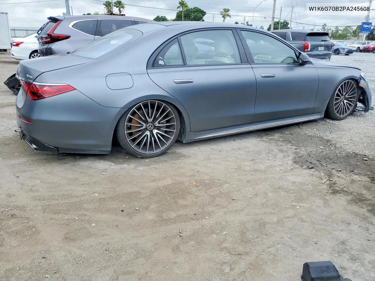 2023 Mercedes-Benz S 580 4Matic VIN: W1K6G7GB2PA245608 Lot: 55796186