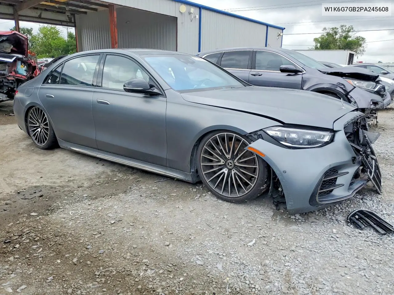 2023 Mercedes-Benz S 580 4Matic VIN: W1K6G7GB2PA245608 Lot: 55796186