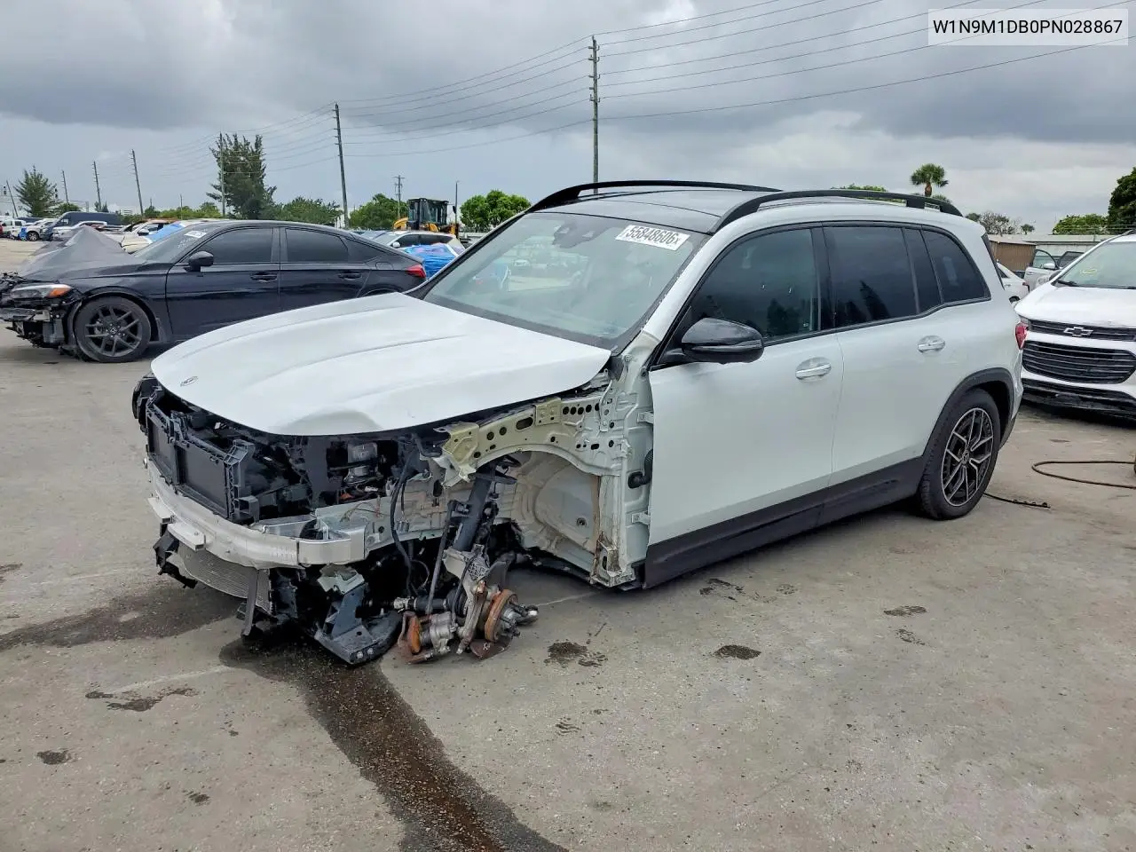 2023 Mercedes-Benz Eqb 350 4Matic VIN: W1N9M1DB0PN028867 Lot: 55848606