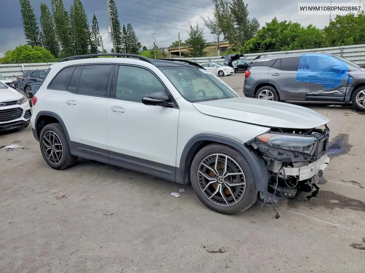 2023 Mercedes-Benz Eqb 350 4Matic VIN: W1N9M1DB0PN028867 Lot: 55848606