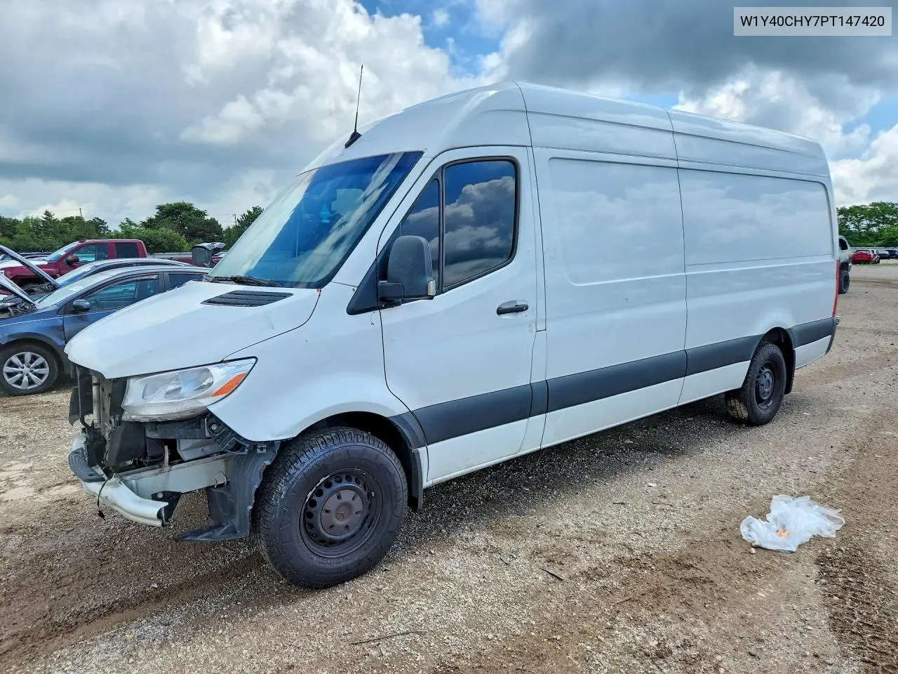 2023 Mercedes Benz Sprinter 2500 VIN: W1Y40CHY7PT147420 Lot: 55961756