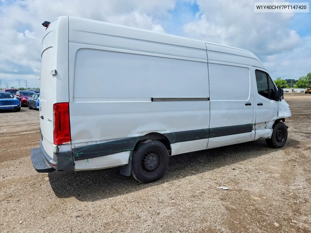 2023 Mercedes Benz Sprinter 2500 VIN: W1Y40CHY7PT147420 Lot: 55961756