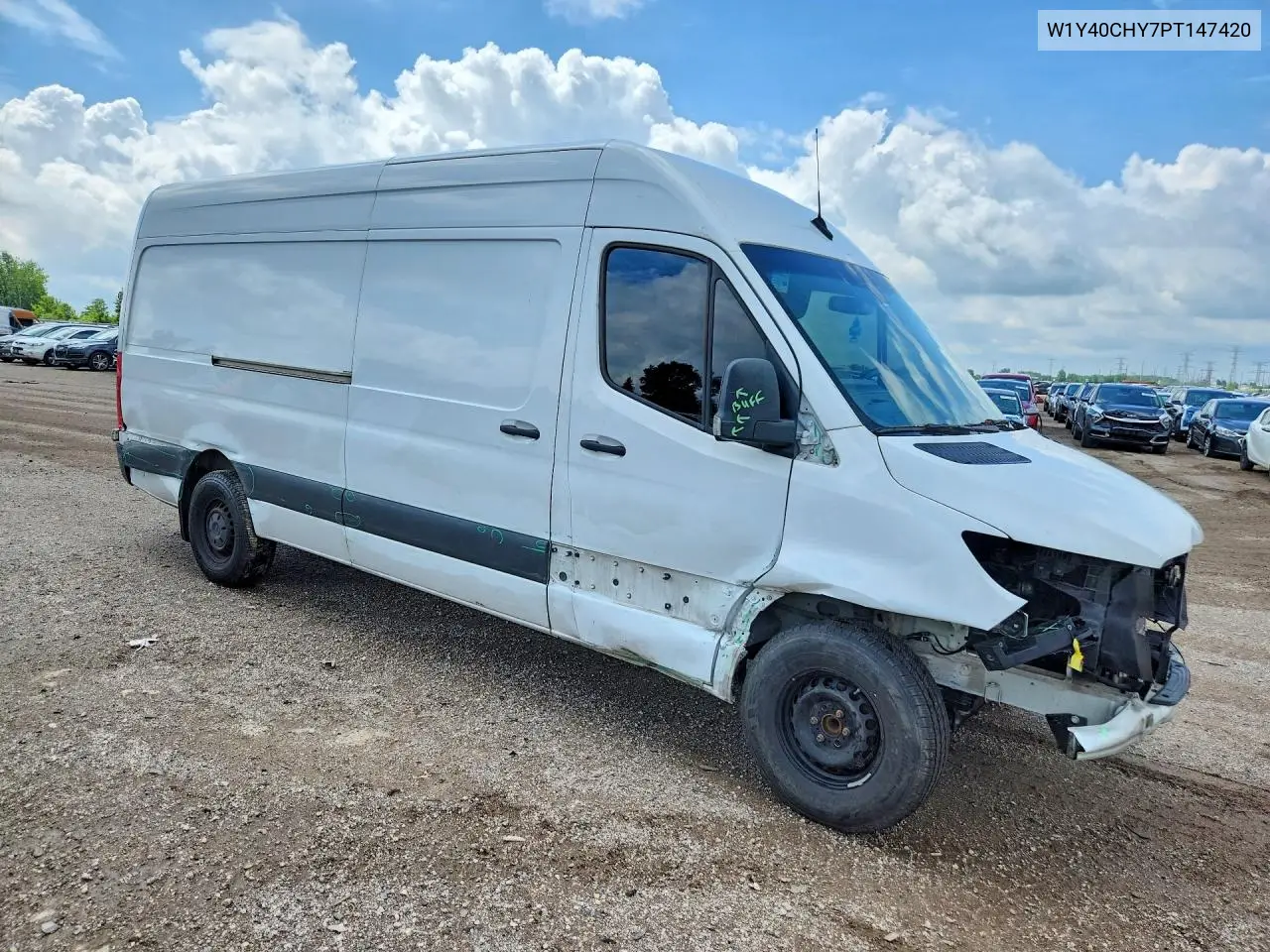 2023 Mercedes Benz Sprinter 2500 VIN: W1Y40CHY7PT147420 Lot: 55961756