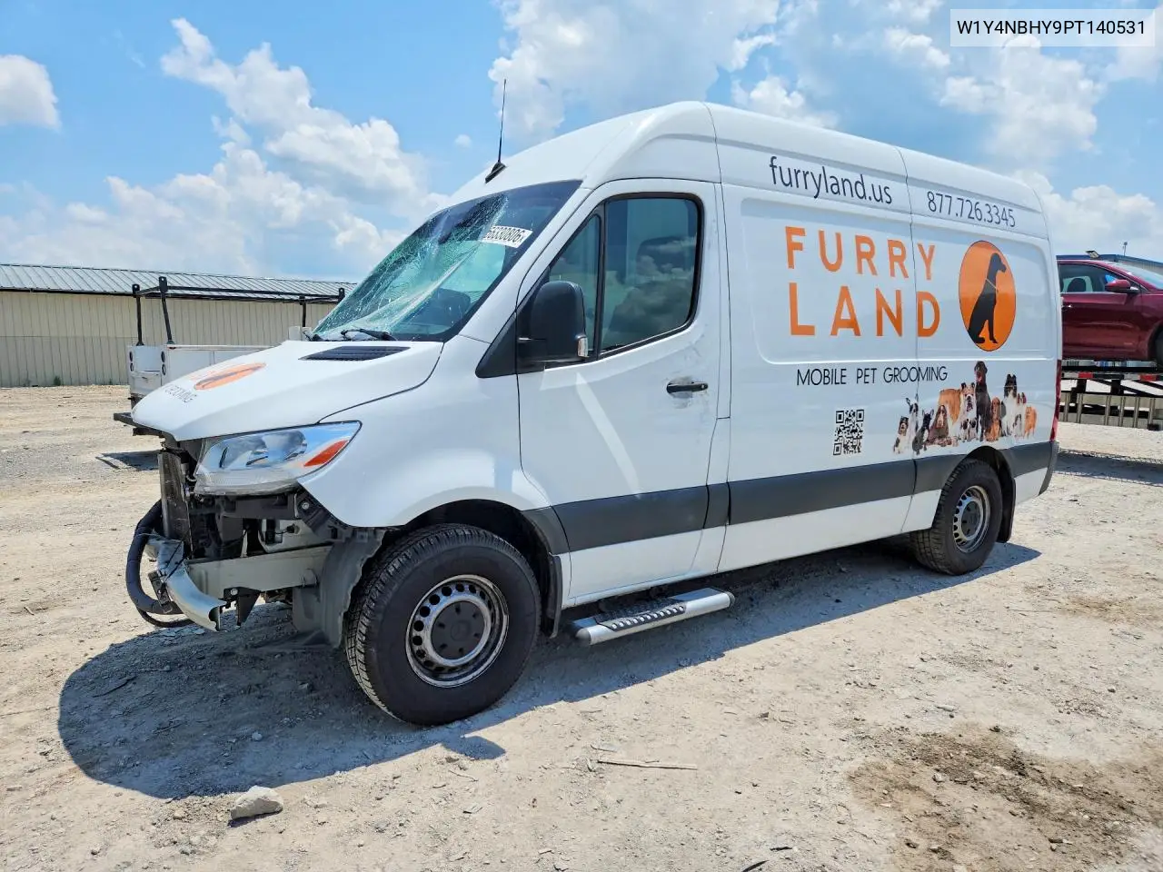 2023 Mercedes-Benz Sprinter 2500 VIN: W1Y4NBHY9PT140531 Lot: 56330806