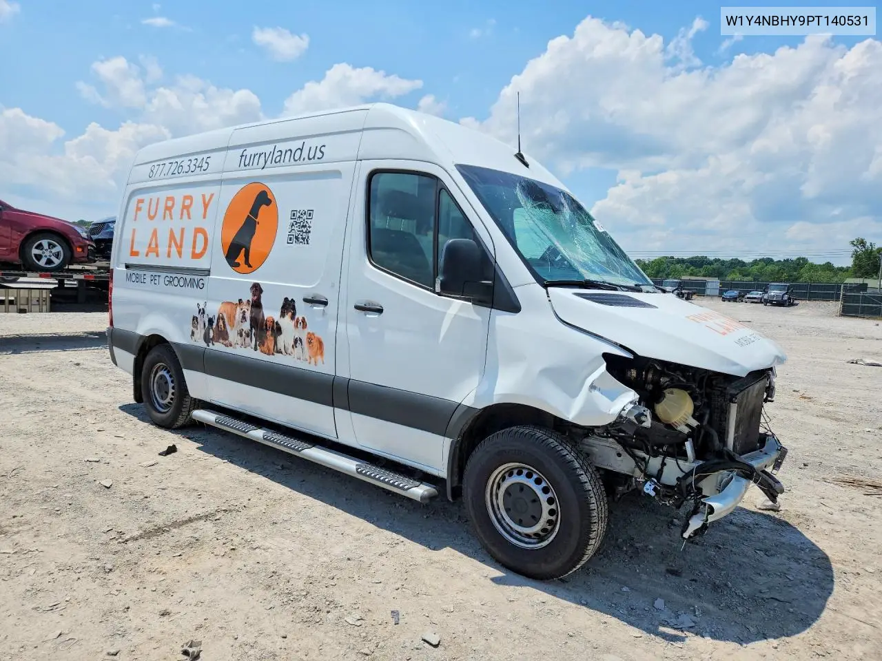2023 Mercedes-Benz Sprinter 2500 VIN: W1Y4NBHY9PT140531 Lot: 56330806