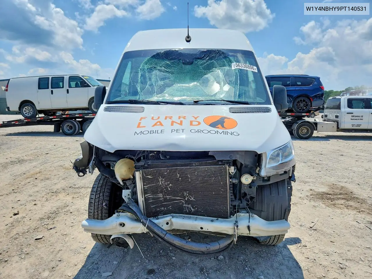 2023 Mercedes-Benz Sprinter 2500 VIN: W1Y4NBHY9PT140531 Lot: 56330806