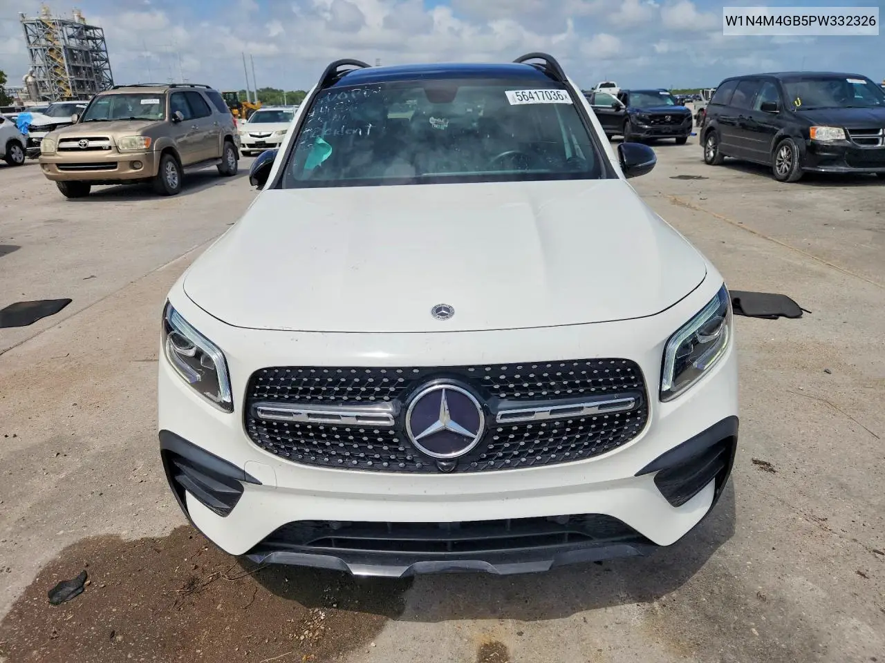 2023 Mercedes-Benz Glb 250 VIN: W1N4M4GB5PW332326 Lot: 56417036
