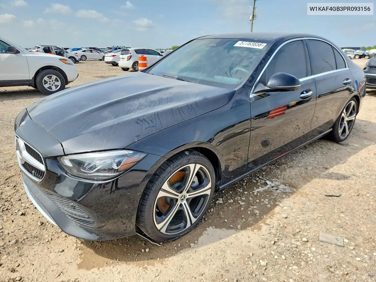 2023 Mercedes-Benz C 300 VIN: W1KAF4GB3PR093156 Lot: 57783856