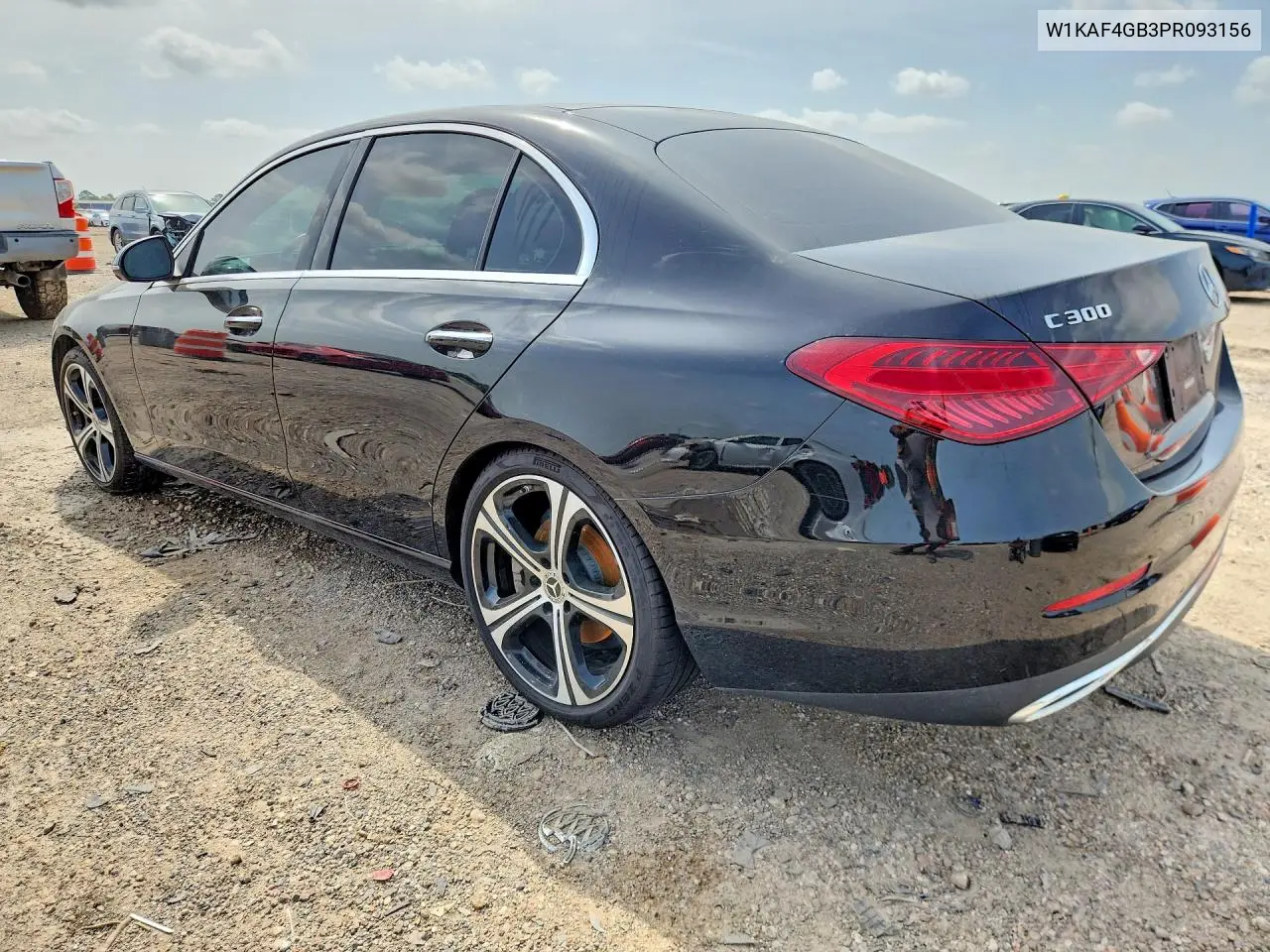 2023 Mercedes-Benz C 300 VIN: W1KAF4GB3PR093156 Lot: 57783856