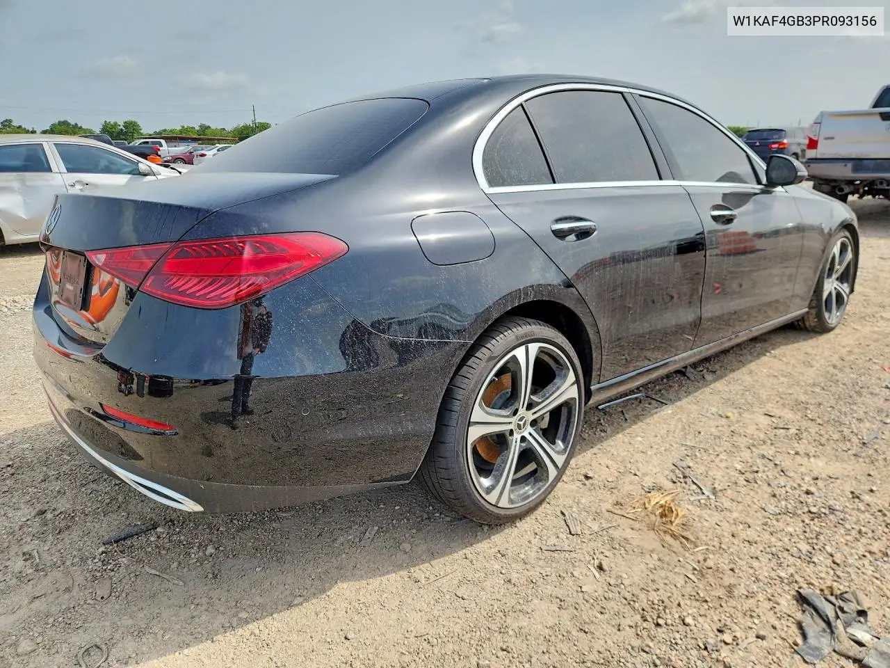 2023 Mercedes-Benz C 300 VIN: W1KAF4GB3PR093156 Lot: 57783856