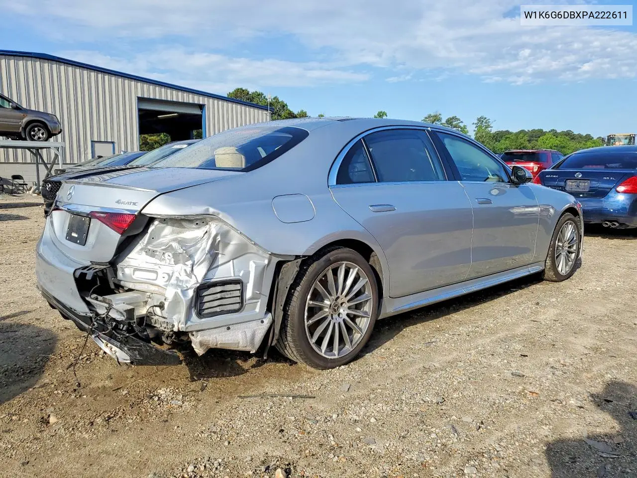 2023 Mercedes-Benz S 500 4Matic VIN: W1K6G6DBXPA222611 Lot: 57882156
