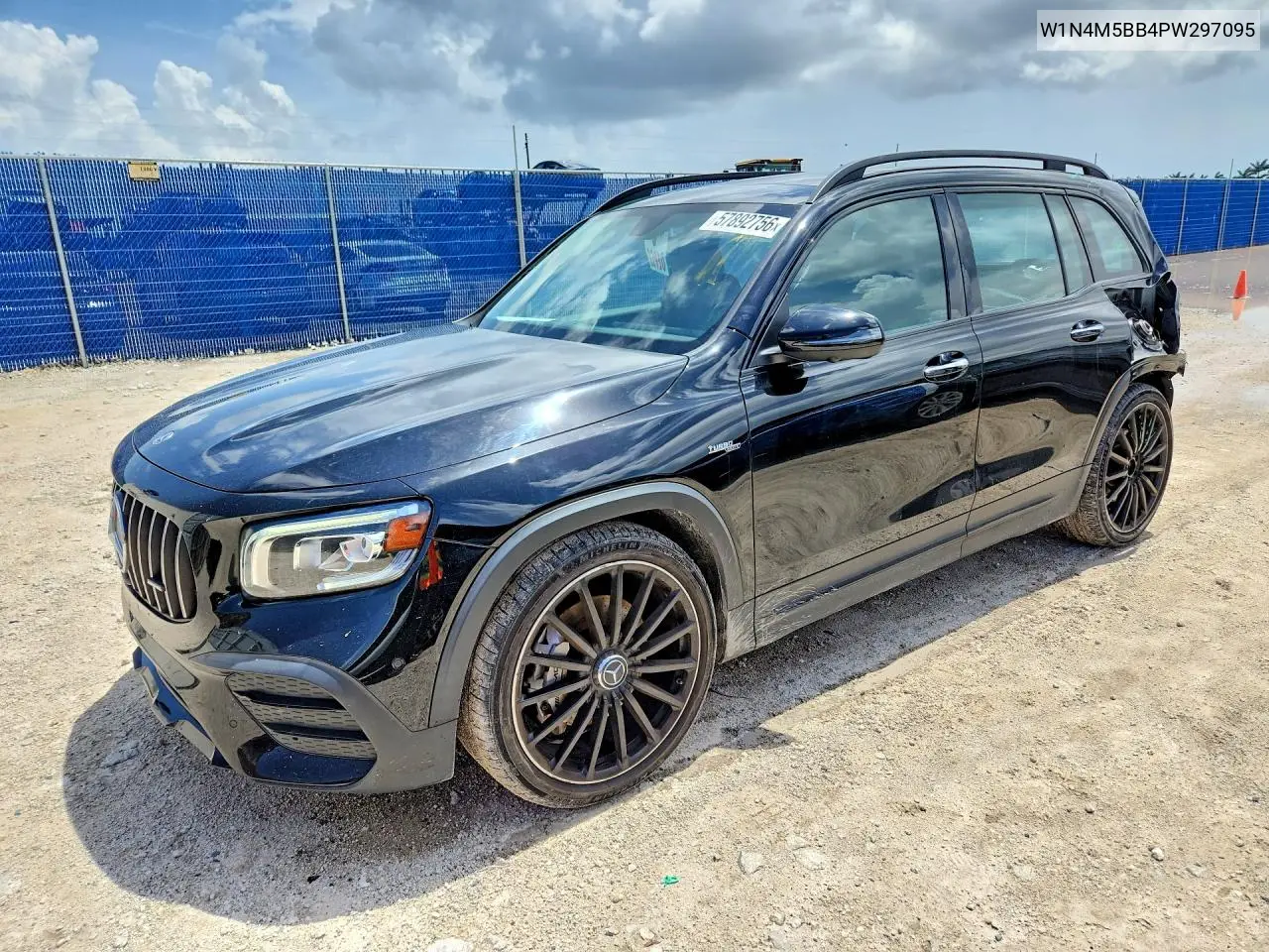2023 Mercedes-Benz Glb Amg 35 4Matic VIN: W1N4M5BB4PW297095 Lot: 57892756