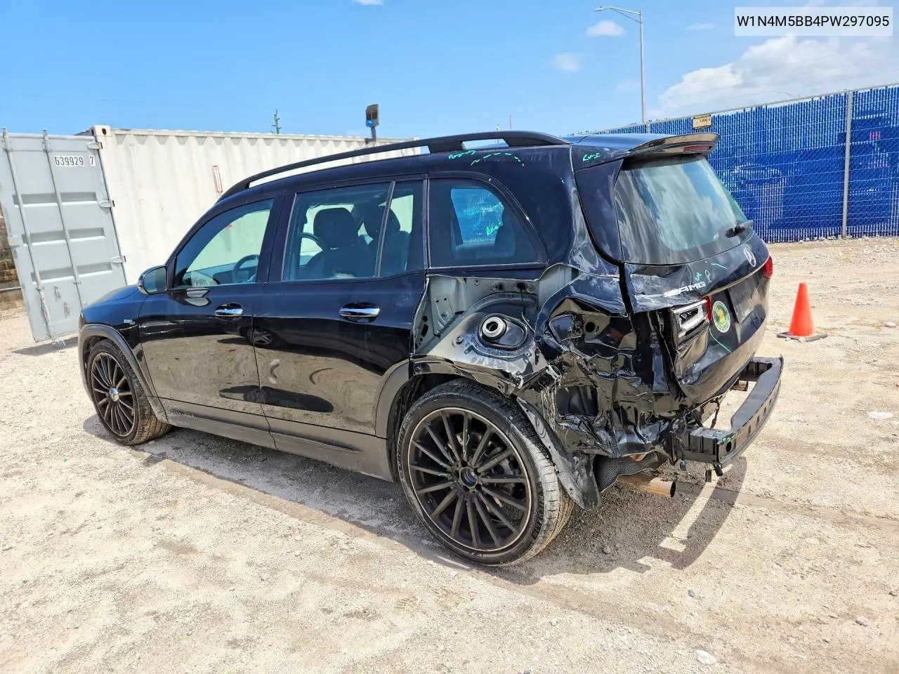 2023 Mercedes-Benz Glb Amg 35 4Matic VIN: W1N4M5BB4PW297095 Lot: 57892756