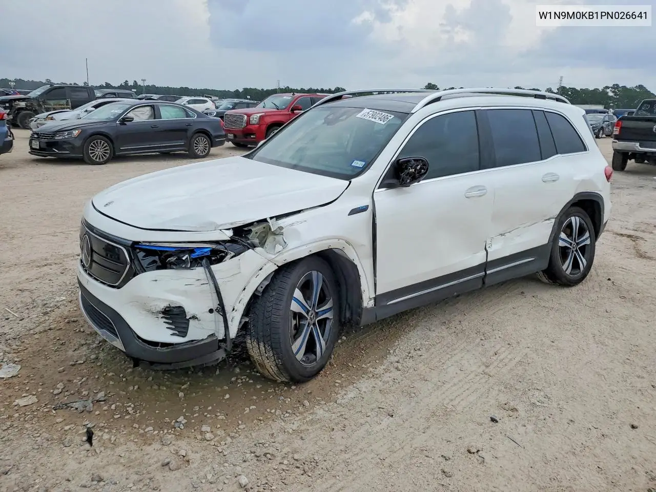 2023 Mercedes-Benz Eqb 300 4Matic VIN: W1N9M0KB1PN026641 Lot: 57902486
