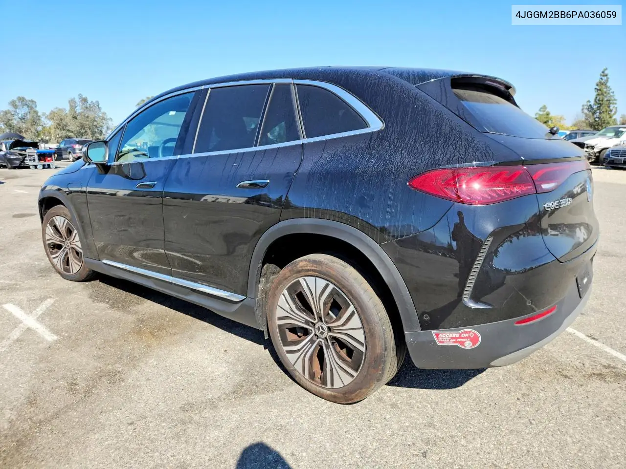 2023 Mercedes-Benz Eqe Suv 350+ VIN: 4JGGM2BB6PA036059 Lot: 58567626