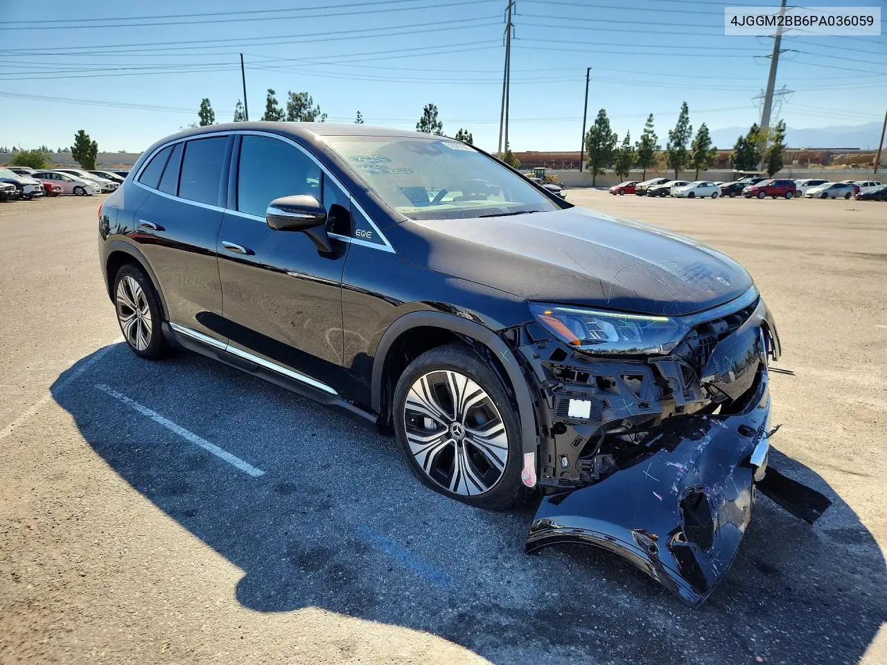 2023 Mercedes-Benz Eqe Suv 350+ VIN: 4JGGM2BB6PA036059 Lot: 58567626