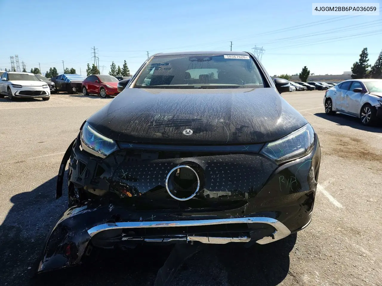 2023 Mercedes-Benz Eqe Suv 350+ VIN: 4JGGM2BB6PA036059 Lot: 58567626