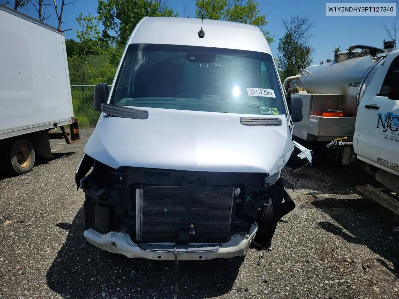 2023 Mercedes-Benz Sprinter 3500 VIN: W1Y5NDHY3PT127340 Lot: 59112266