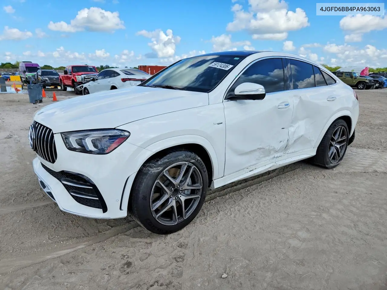 2023 Mercedes-Benz Gle Coupe Amg 53 4Matic VIN: 4JGFD6BB4PA963063 Lot: 59124306