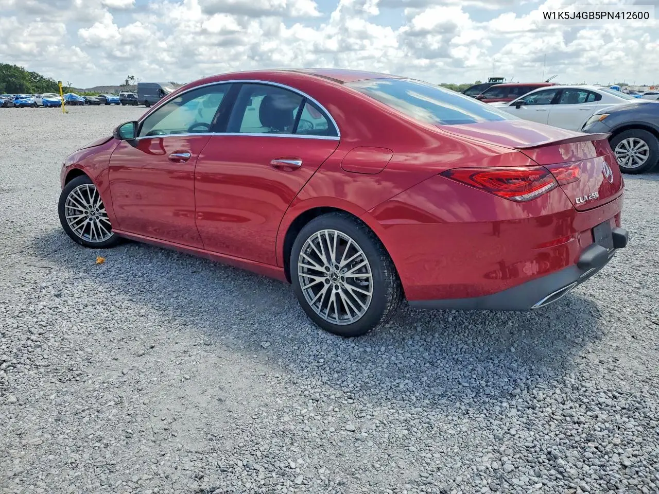 2023 Mercedes-Benz Cla 250 VIN: W1K5J4GB5PN412600 Lot: 59605086