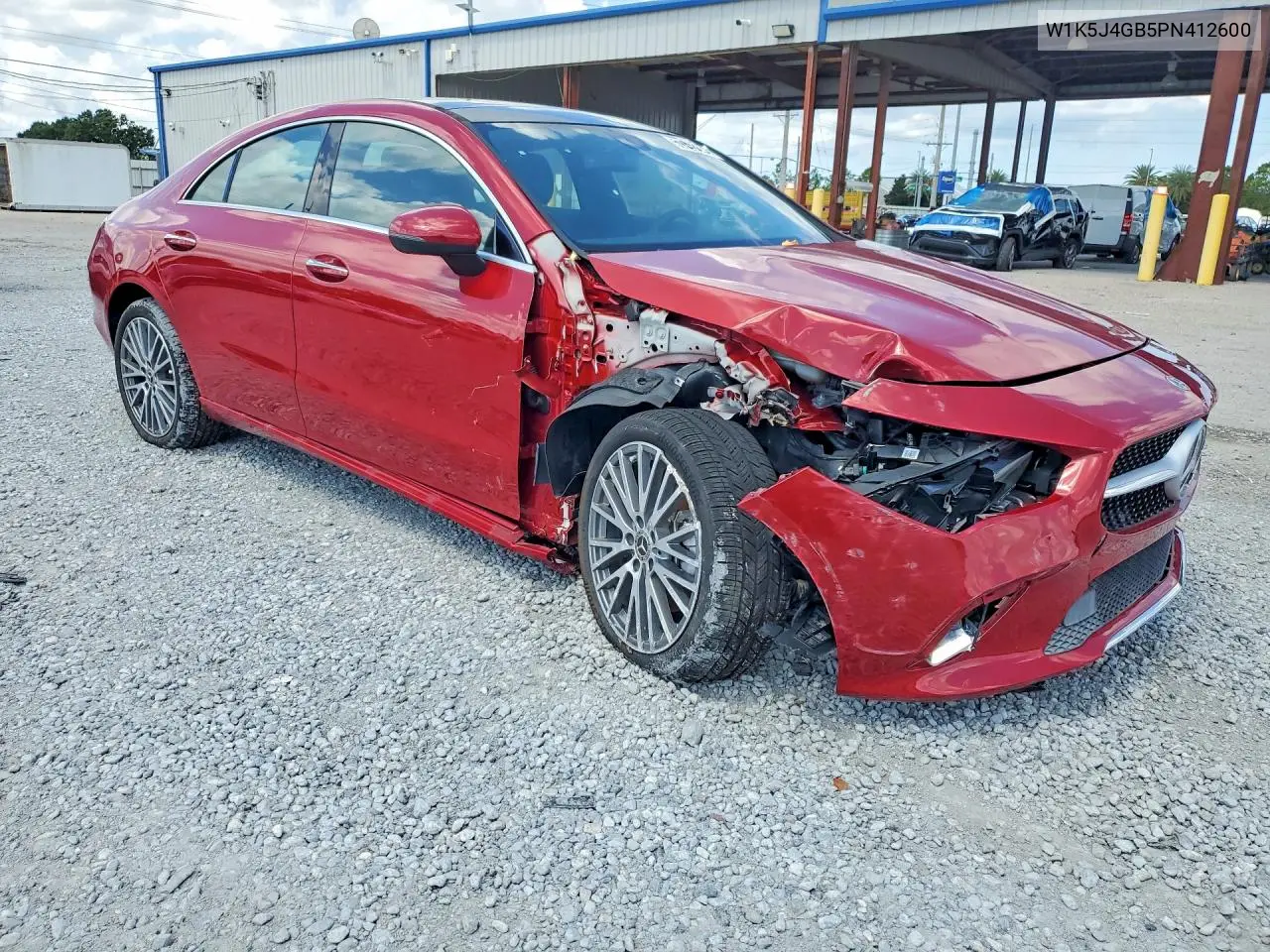 2023 Mercedes-Benz Cla 250 VIN: W1K5J4GB5PN412600 Lot: 59605086