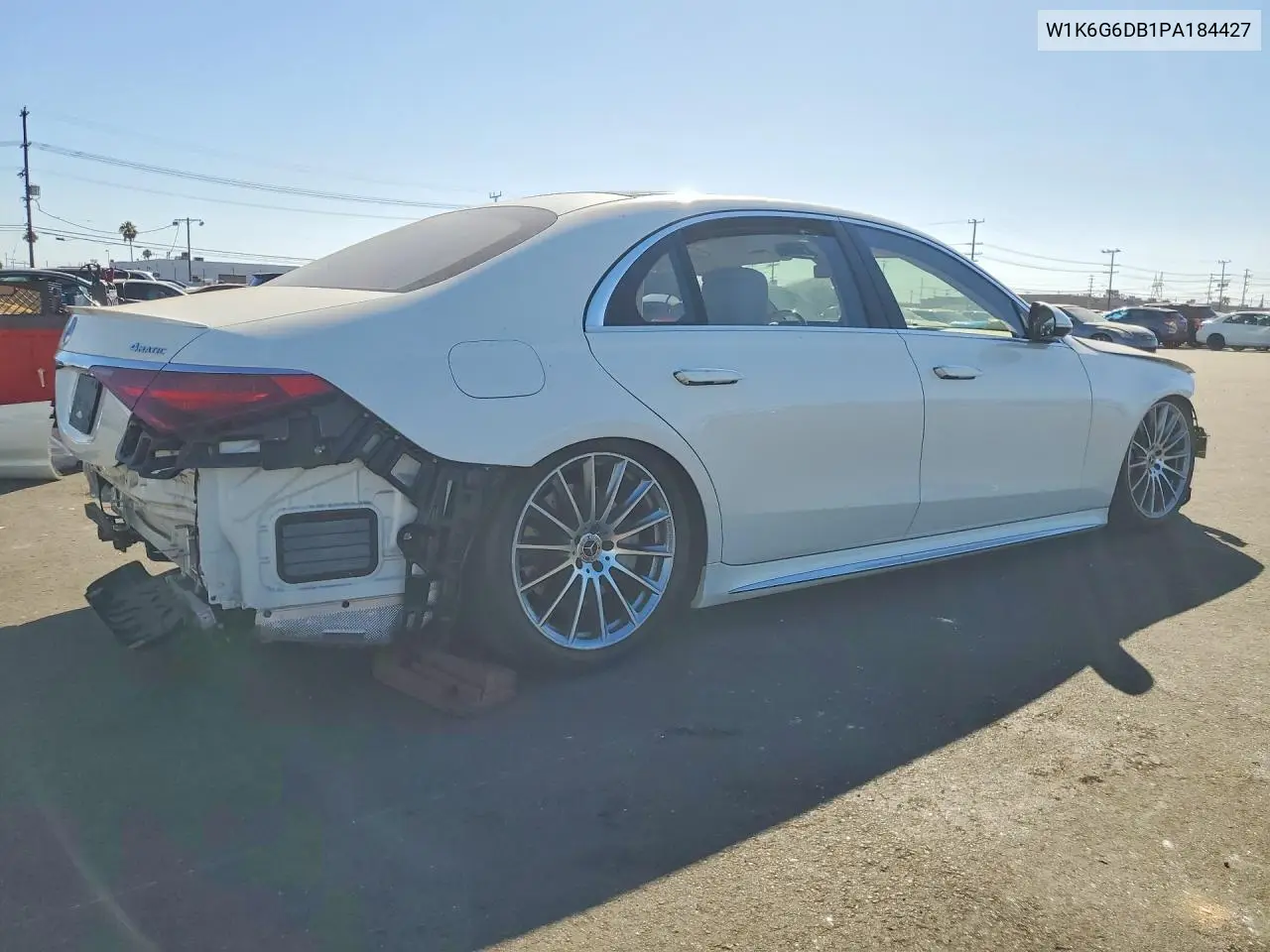 2023 Mercedes-Benz S 500 4Matic VIN: W1K6G6DB1PA184427 Lot: 59882326