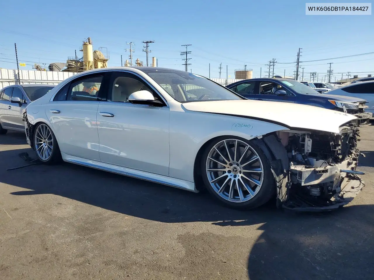 2023 Mercedes-Benz S 500 4Matic VIN: W1K6G6DB1PA184427 Lot: 59882326