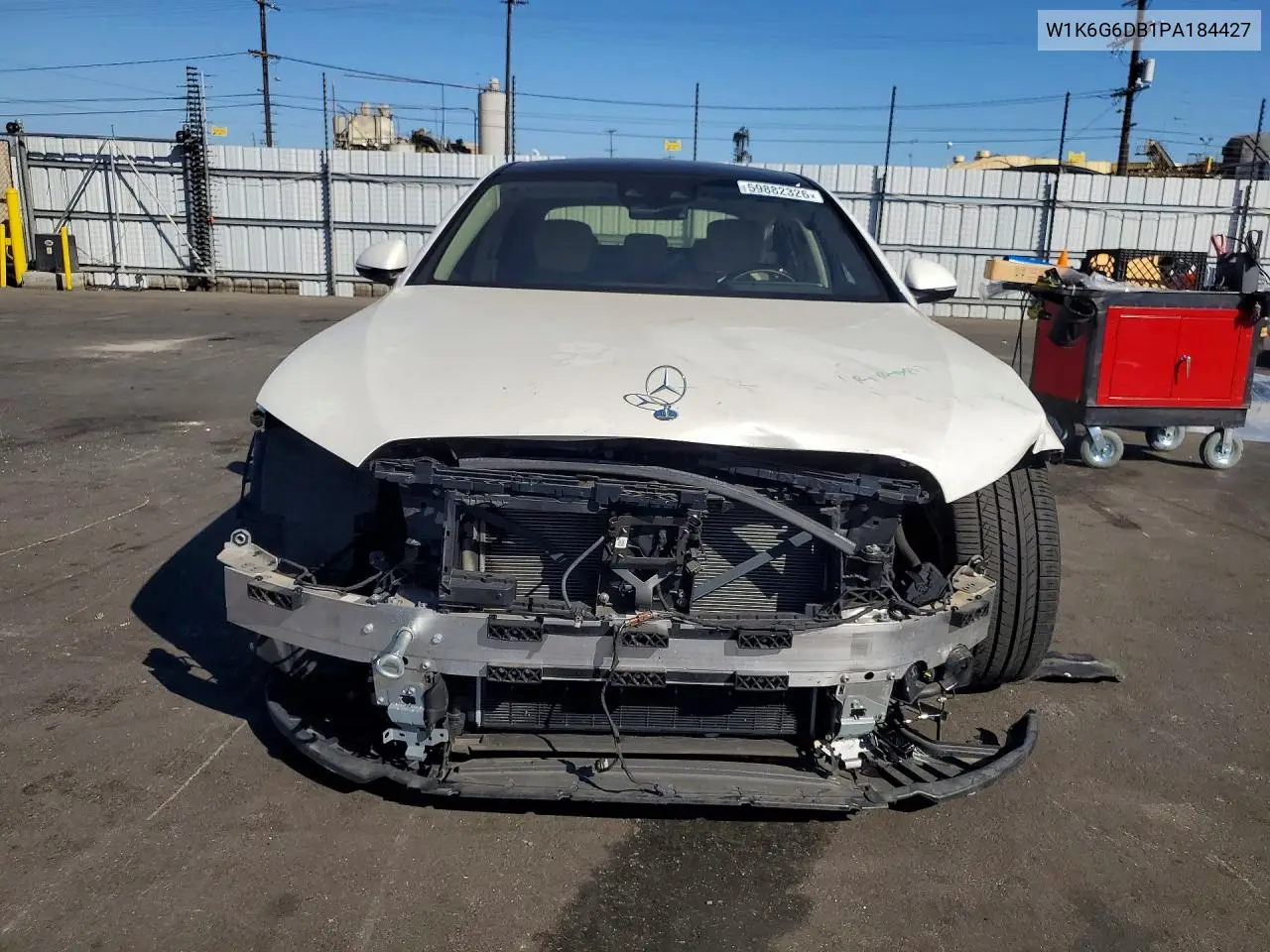 2023 Mercedes-Benz S 500 4Matic VIN: W1K6G6DB1PA184427 Lot: 59882326
