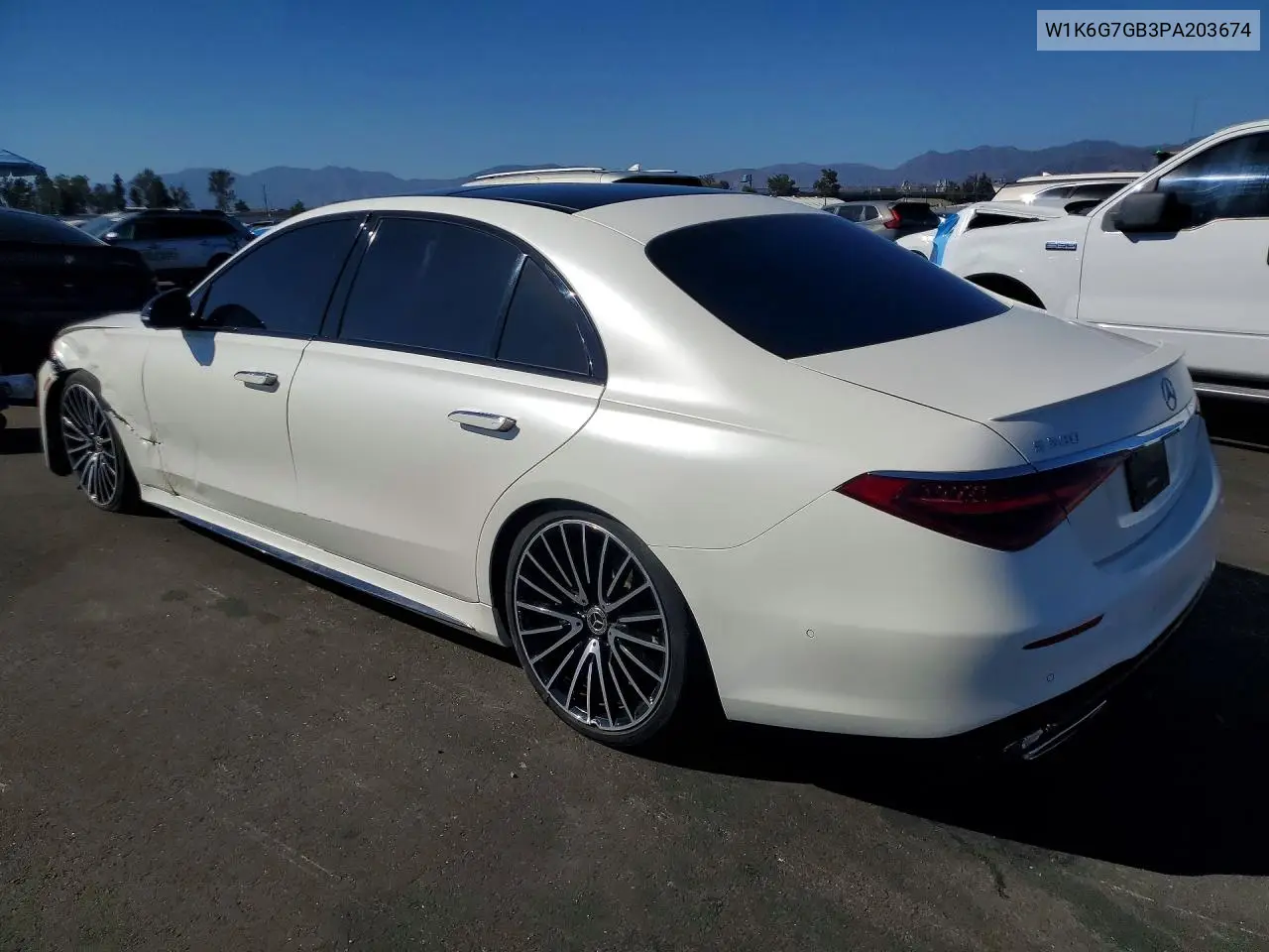 2023 Mercedes-Benz S 580 4Matic VIN: W1K6G7GB3PA203674 Lot: 60487666