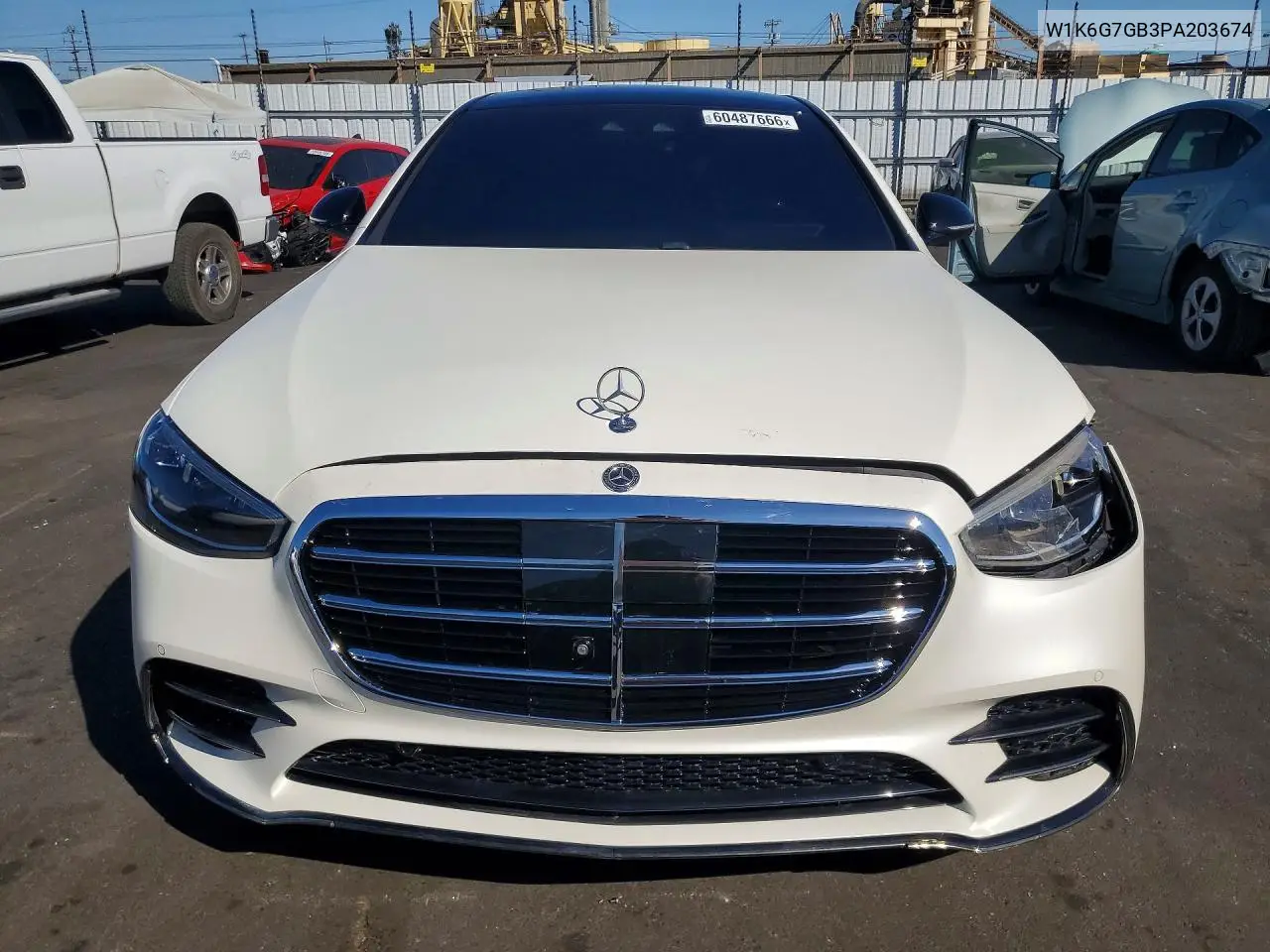 2023 Mercedes-Benz S 580 4Matic VIN: W1K6G7GB3PA203674 Lot: 60487666