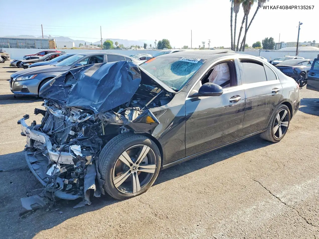 2023 Mercedes-Benz C 300 VIN: W1KAF4GB4PR135267 Lot: 61442286