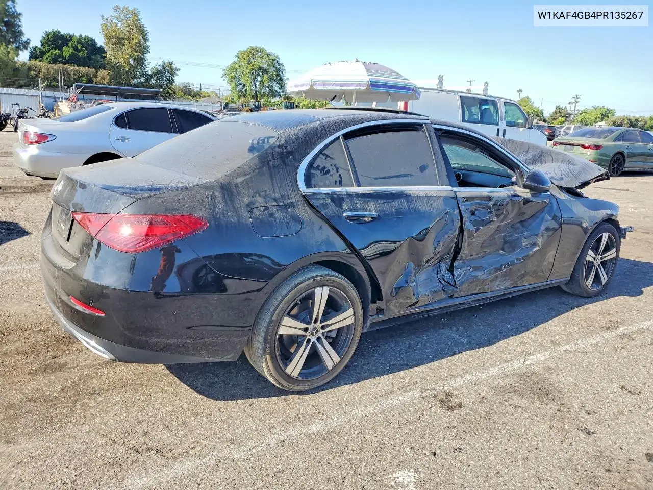 2023 Mercedes-Benz C 300 VIN: W1KAF4GB4PR135267 Lot: 61442286