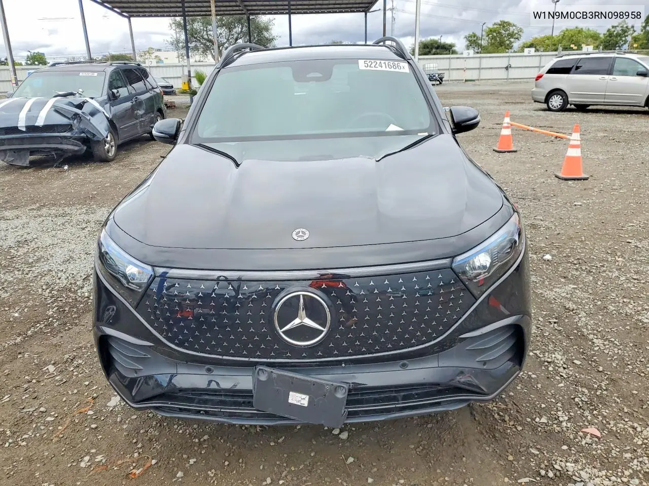 2024 Mercedes-Benz Eqb 250+ VIN: W1N9M0CB3RN098958 Lot: 52241686