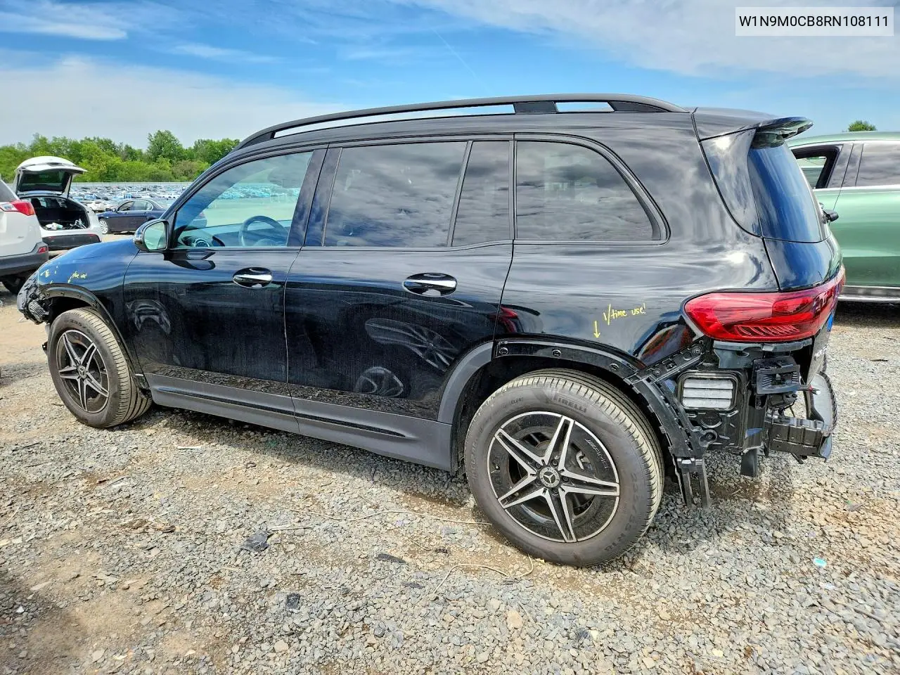 2024 Mercedes-Benz Eqb 250+ VIN: W1N9M0CB8RN108111 Lot: 54536556