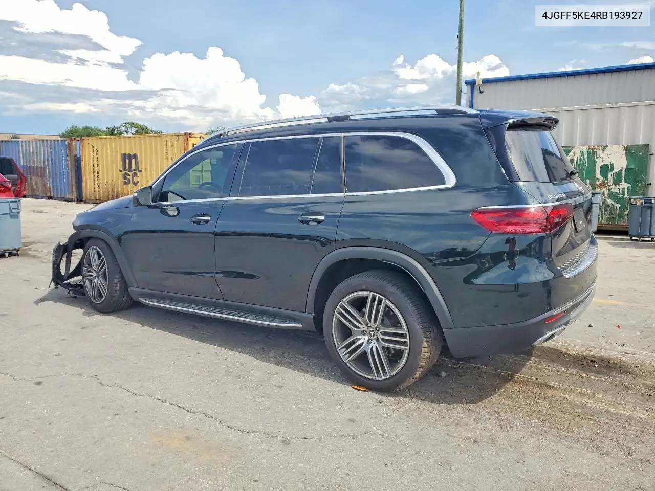 2024 Mercedes-Benz Gls 450 4Matic VIN: 4JGFF5KE4RB193927 Lot: 55313966