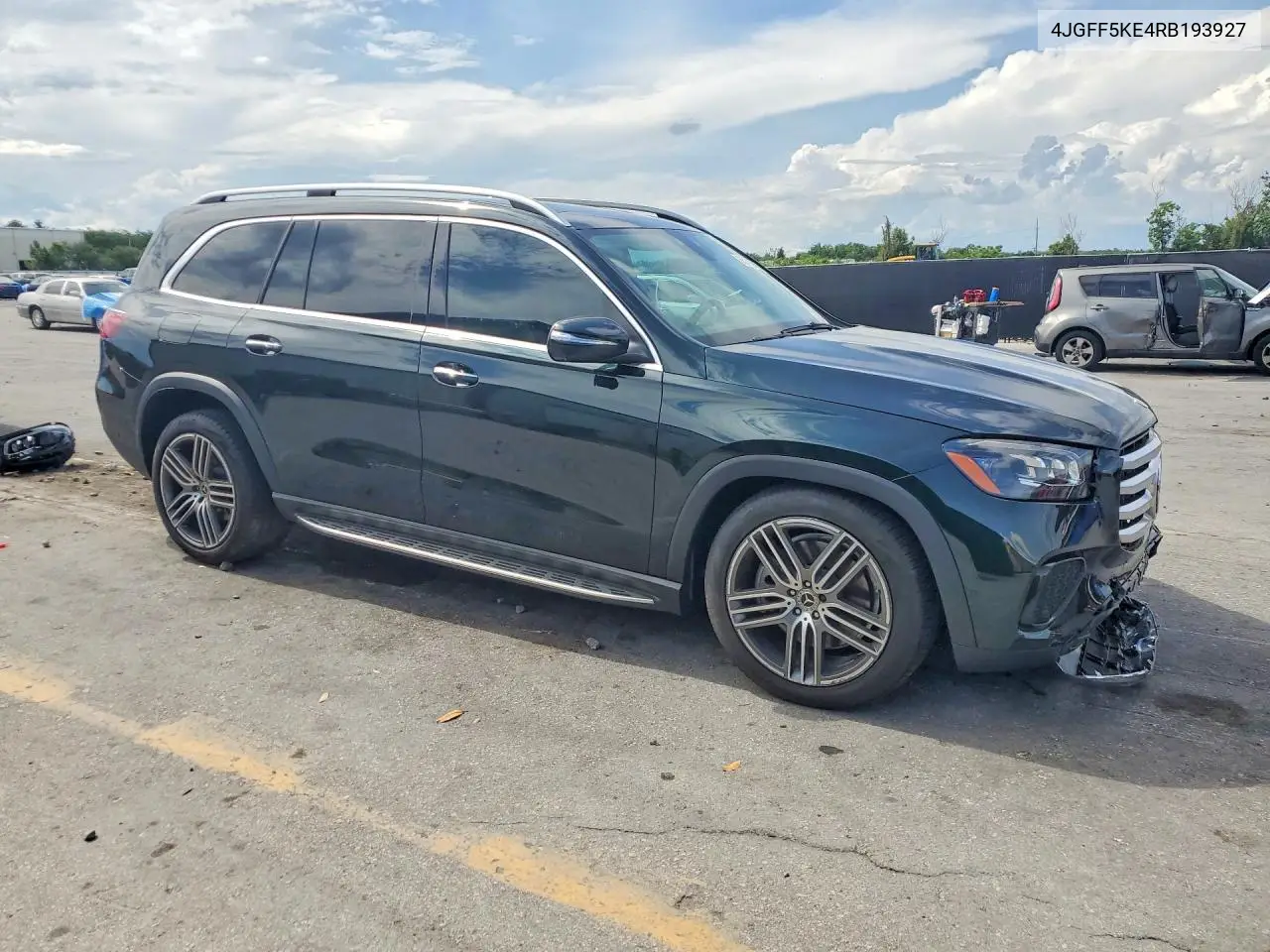 2024 Mercedes-Benz Gls 450 4Matic VIN: 4JGFF5KE4RB193927 Lot: 55313966