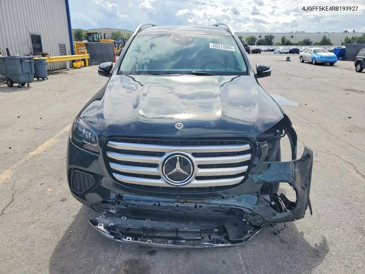 2024 Mercedes-Benz Gls 450 4Matic VIN: 4JGFF5KE4RB193927 Lot: 55313966